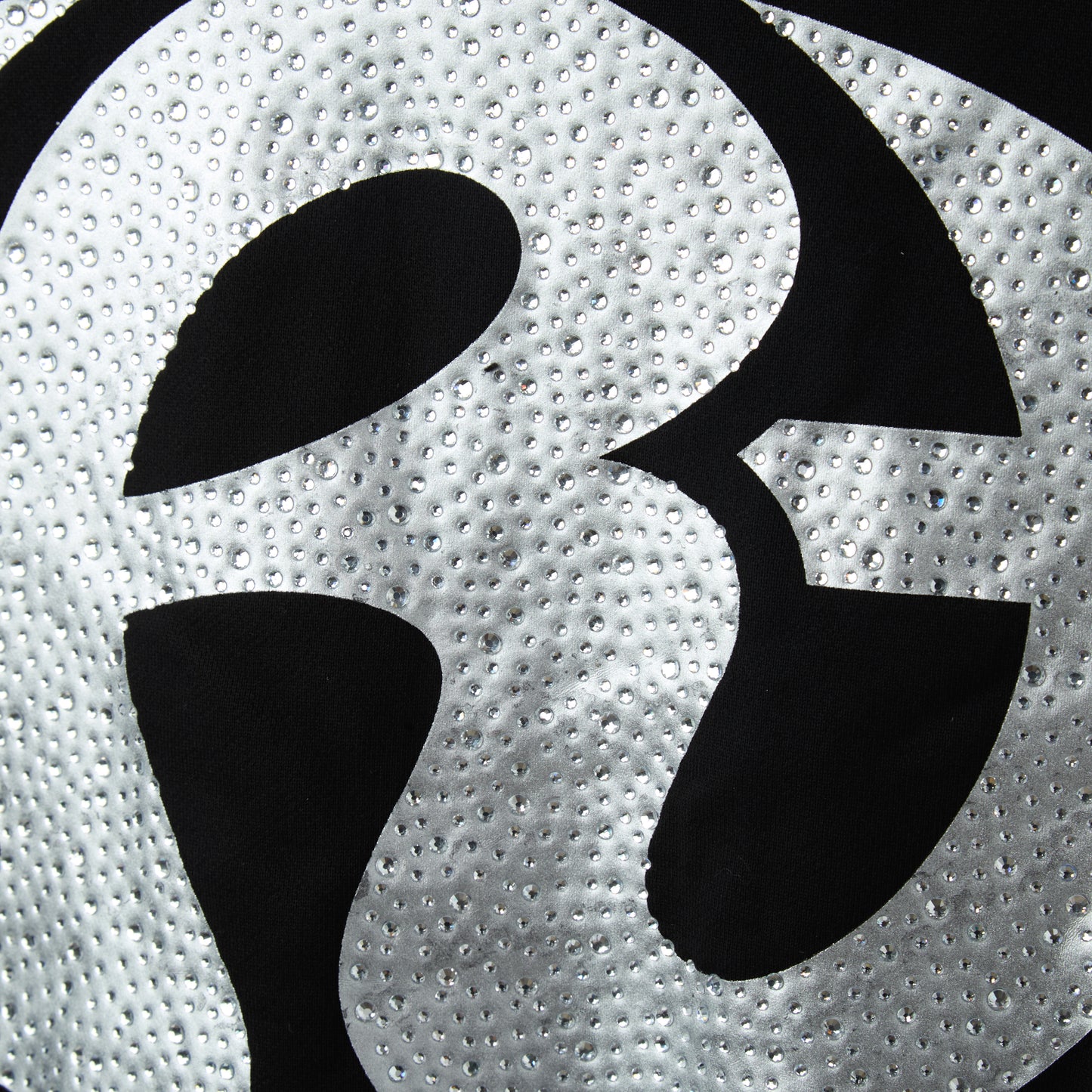 BLACK CRYSTAL GLOBE ZIP UP