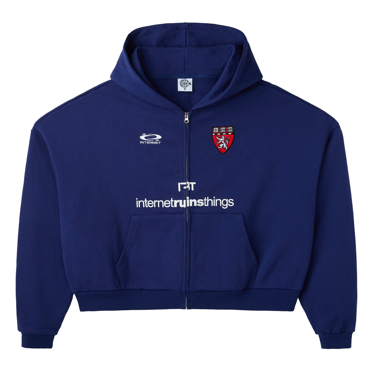 DATA BLUE ZIP UP