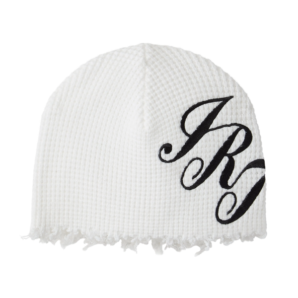 
    
      SCRIPT WAFFLE BEANIE (WHITE)
    
