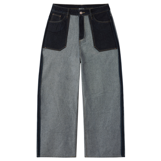 REVERSE RAW DENIM