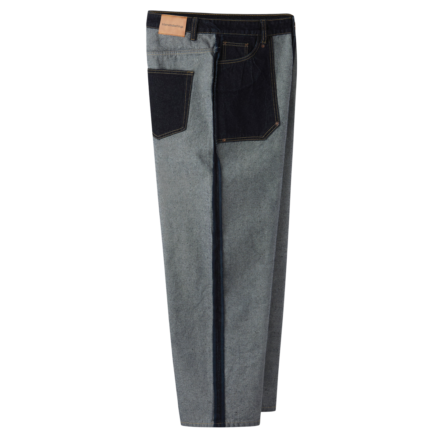 REVERSE RAW DENIM