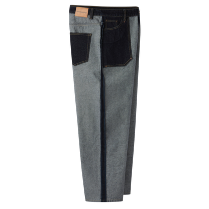 REVERSE RAW DENIM