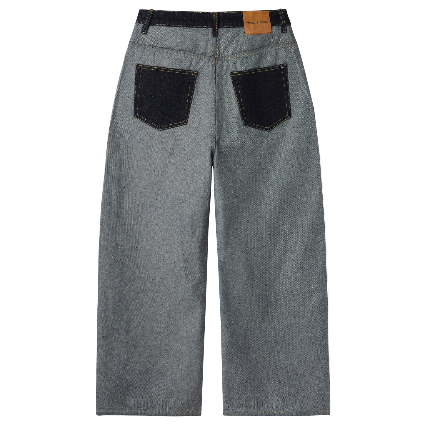 REVERSE RAW DENIM