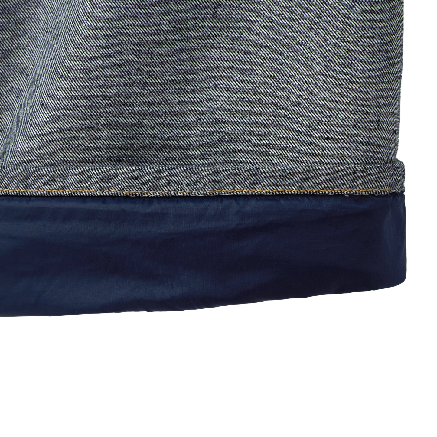 REVERSE RAW DENIM