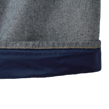 REVERSE RAW DENIM