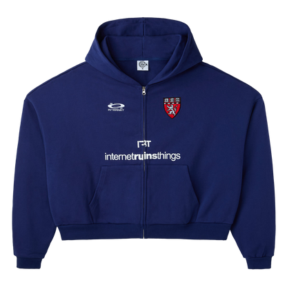 DATA BLUE ZIP UP
