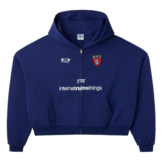 DATA BLUE ZIP UP