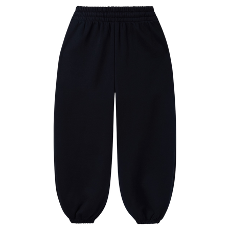 BLACK EXPLORER SCRUNCH SWEATS